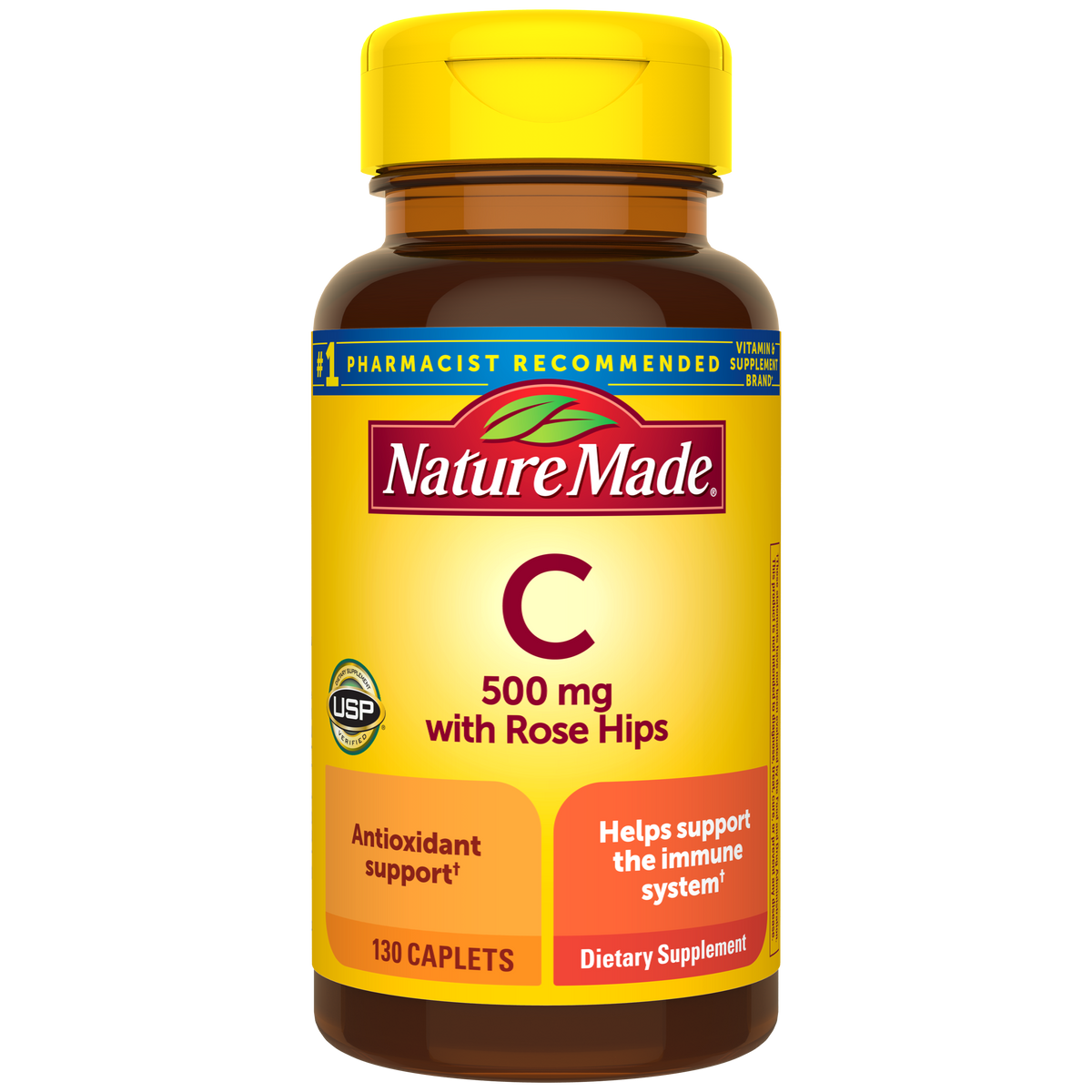 Vitamin C 500 mg with Rose Hips
