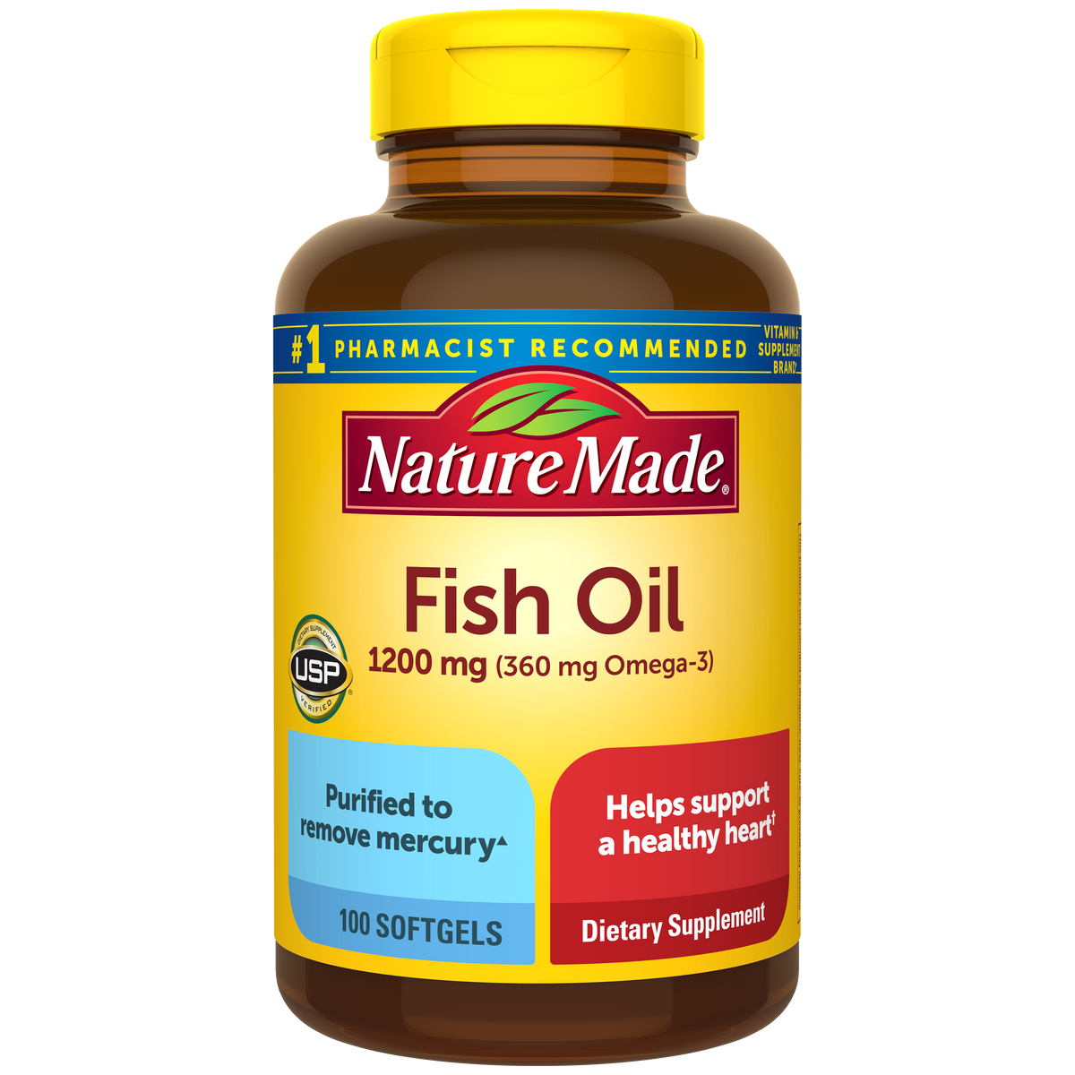 Fish Oil 1200 mg Softgels