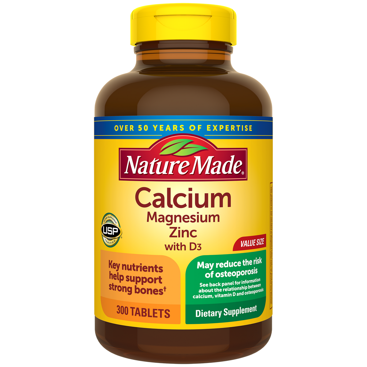 Calcium, Magnesium and Zinc with Vitamin D3 Tablets