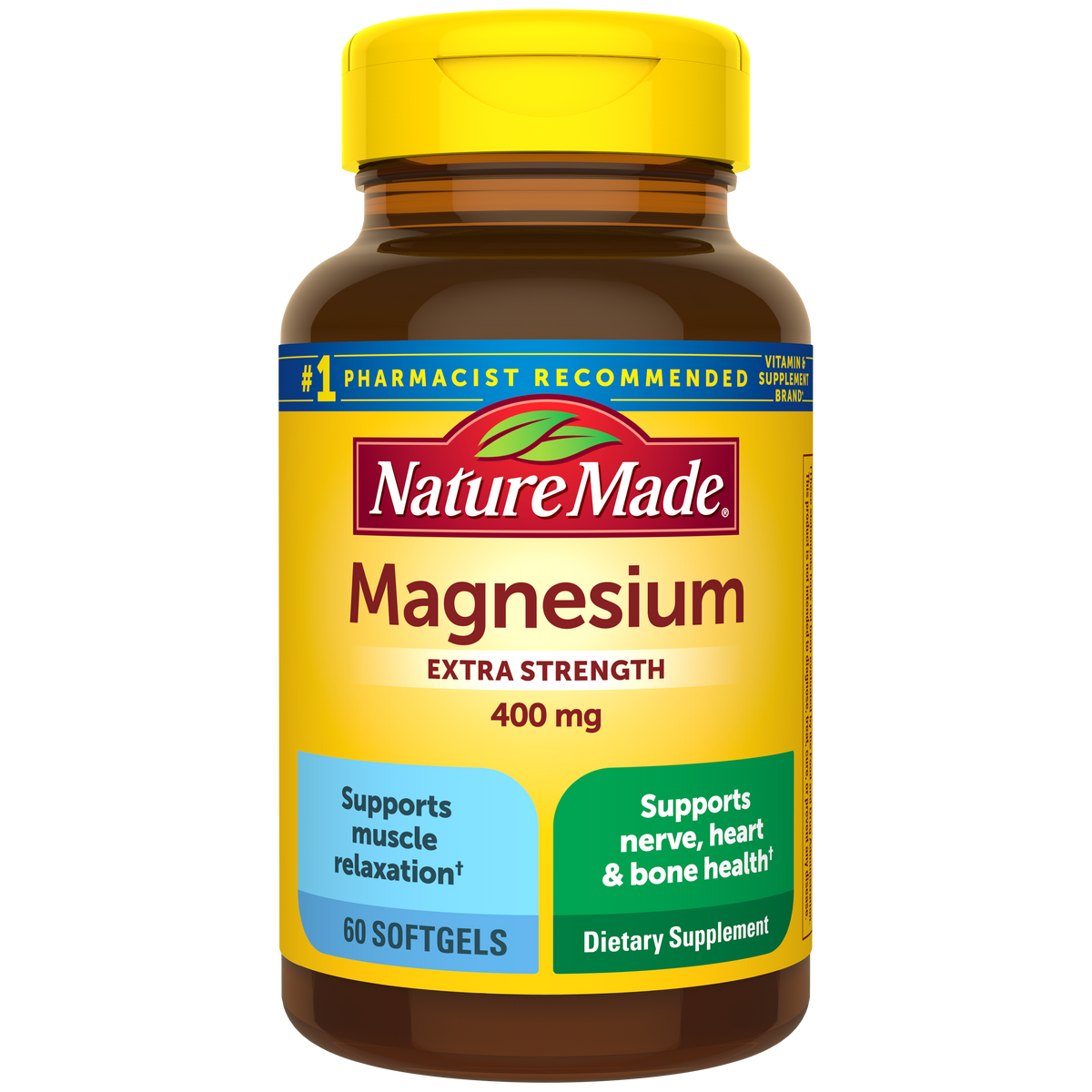 Magnesium Extra Strength 400 mg Softgels