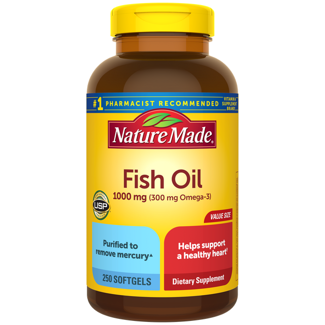 Fish Oil 1000 mg Softgels