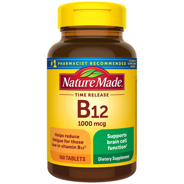Vitamin B12 Time Release 1000 mcg Tablets