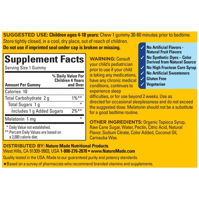 Kids First® Sleep Gummies