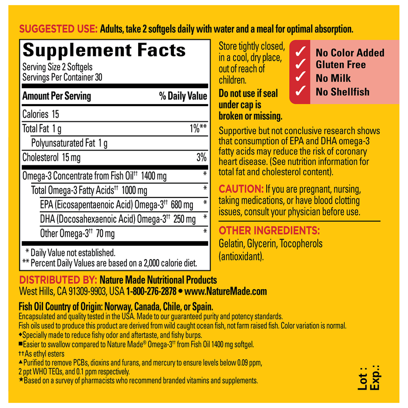 Extra Strength Omega-3†† From Fish Oil Minis