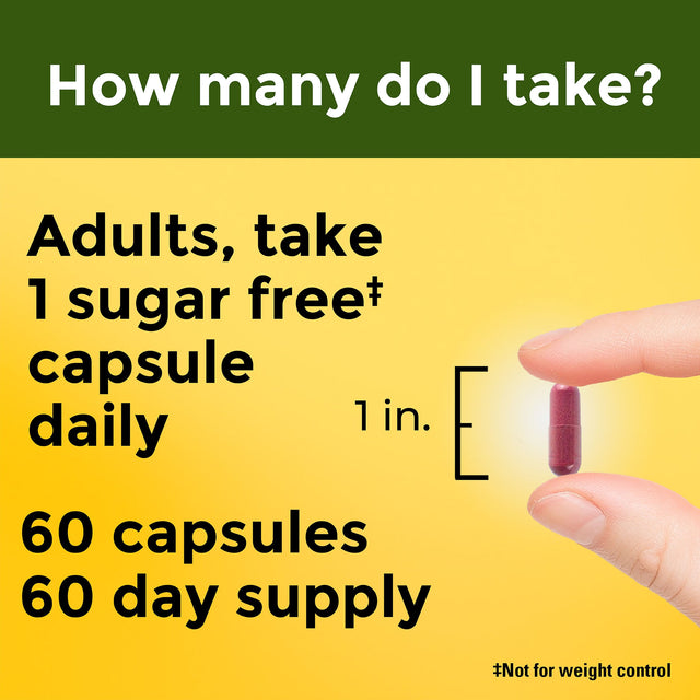 Cranberry Capsules 500 Mg With Vitamin C