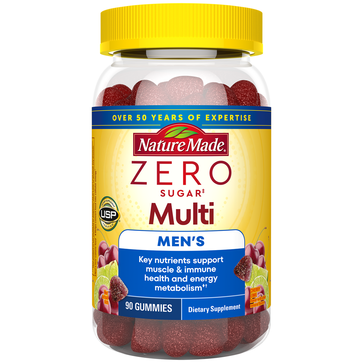 Zero Sugar‡ Men's Multivitamin Gummies