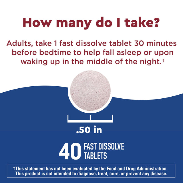 Wellblends™ Back to Sleep™ Fast Dissolve Tablets