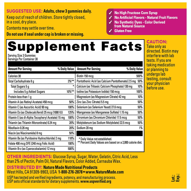 Women's Advanced Multivitamin Gummies