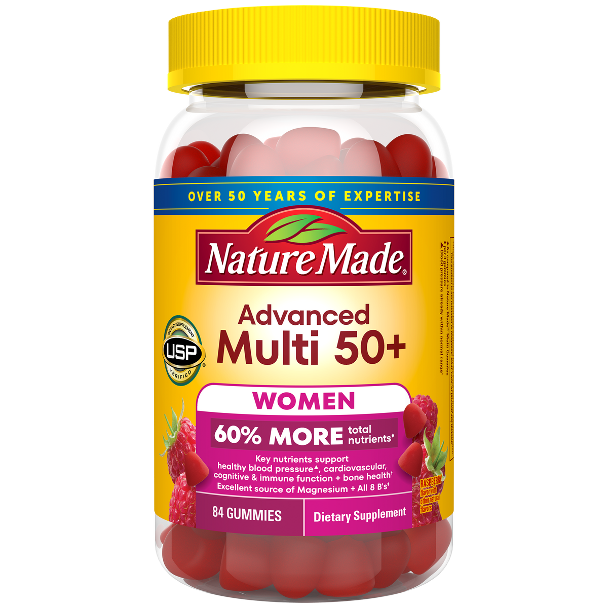 Women's Advanced Multivitamin Gummies 50+