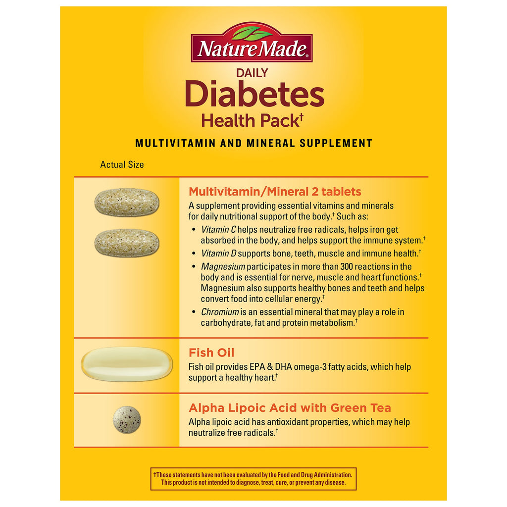Diabetes Health Pack† Packets