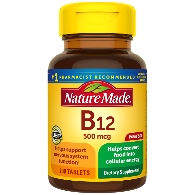 Vitamin B12 500 mcg Tablets