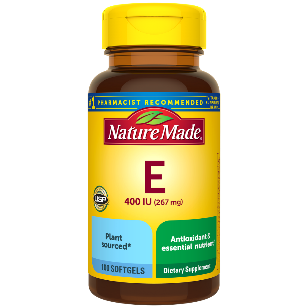 Vitamin E 400 IU (267 mg) d-Alpha Softgels
