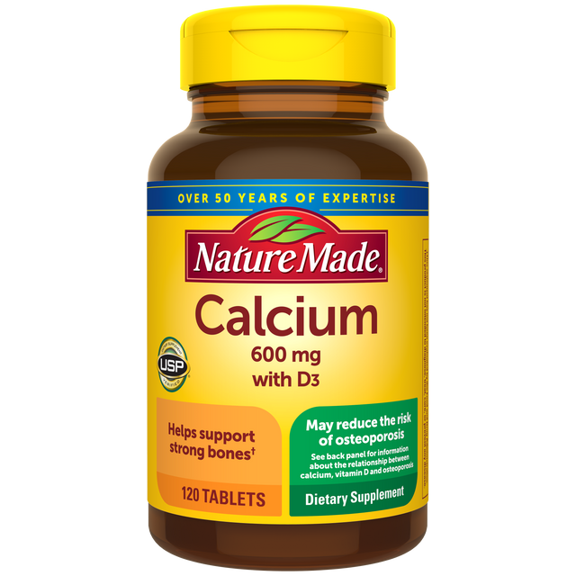 Calcium 600 mg with Vitamin D3 Tablets