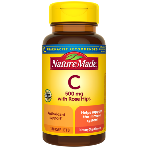 Vitamin C 500 mg with Rose Hips