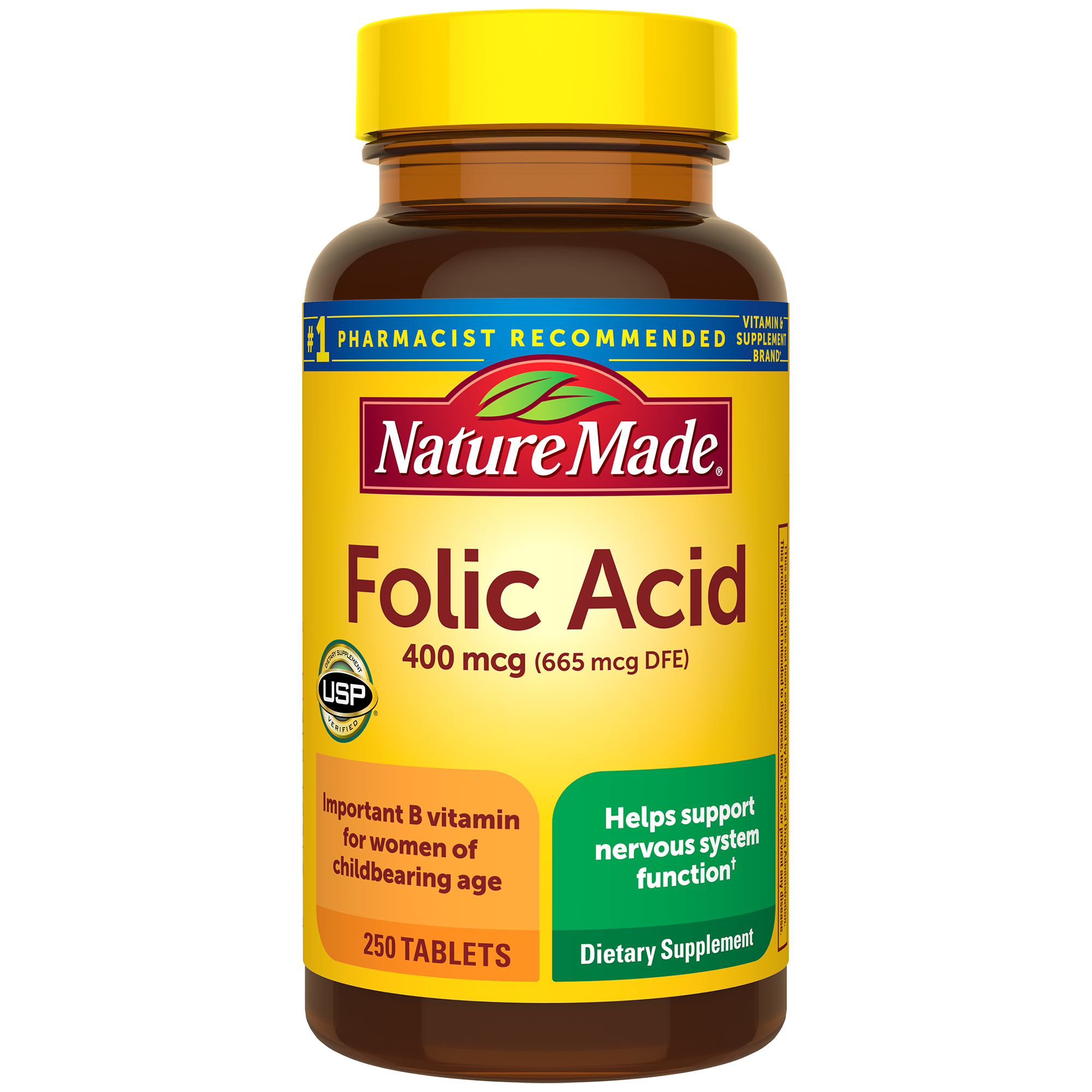 Folic Acid 400 mcg Tablets