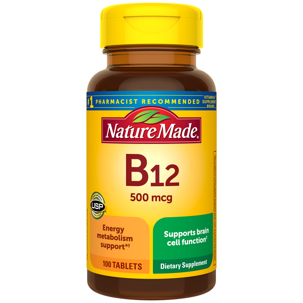 Vitamin B12 500 mcg Tablets