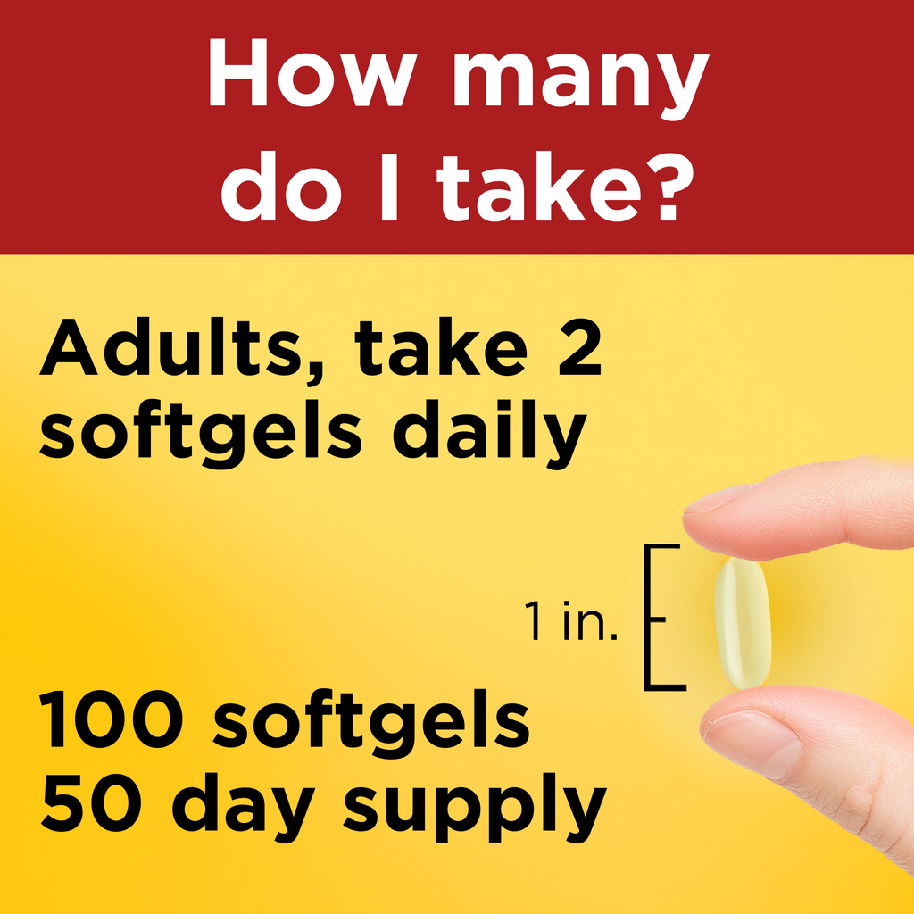 Fish Oil 1200 mg Softgels