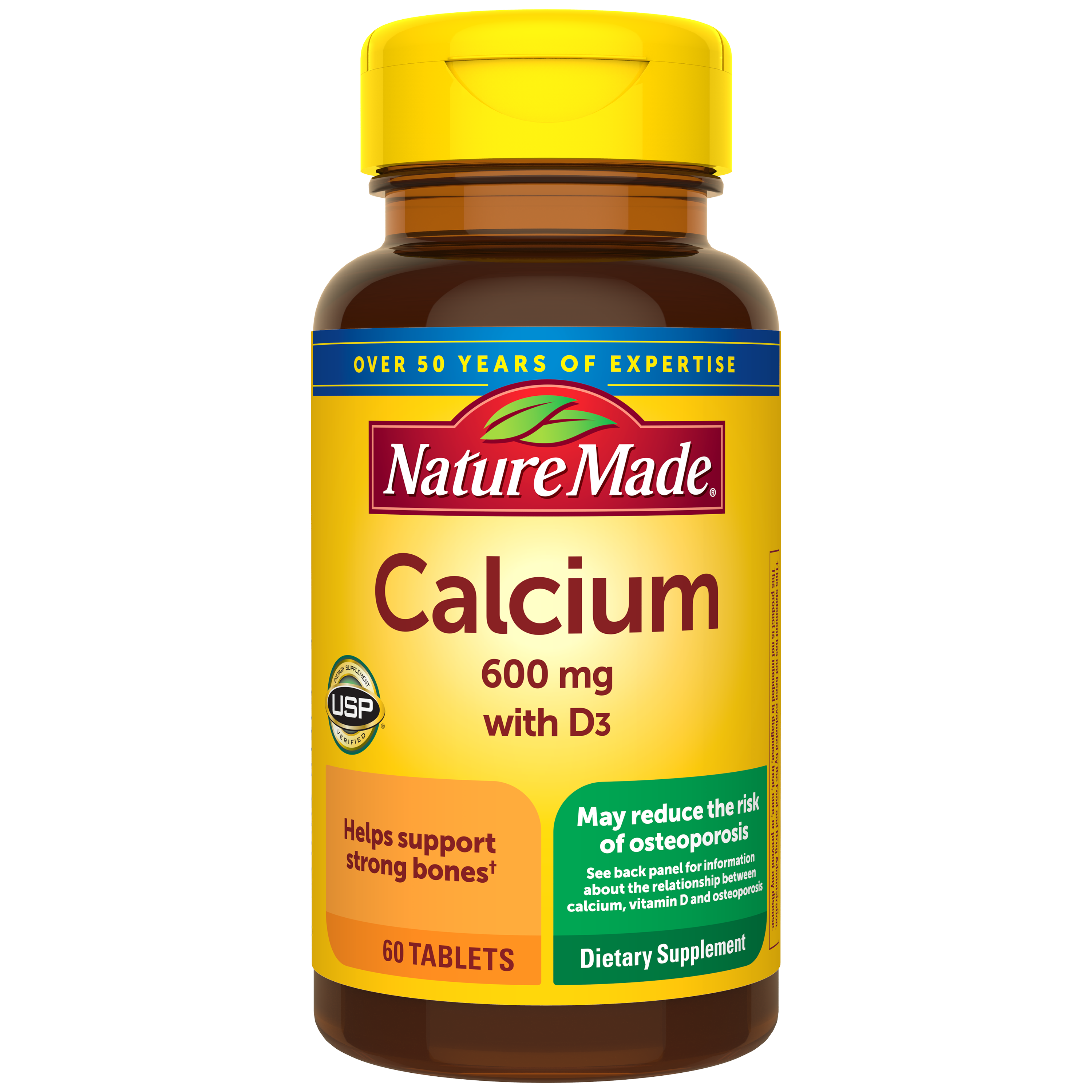 Calcium 600 mg with Vitamin D3 Tablets