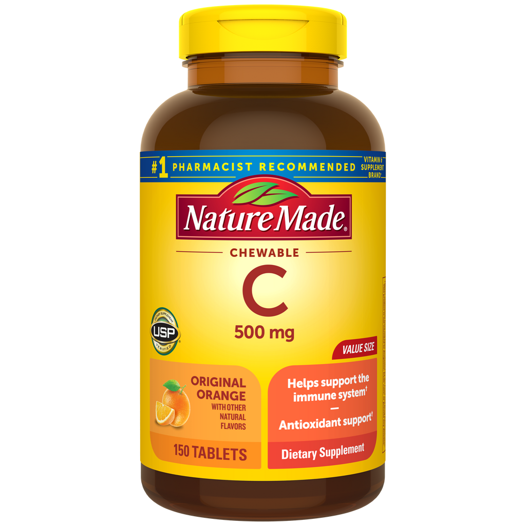 Chewable Vitamin C 500 mg Tablets