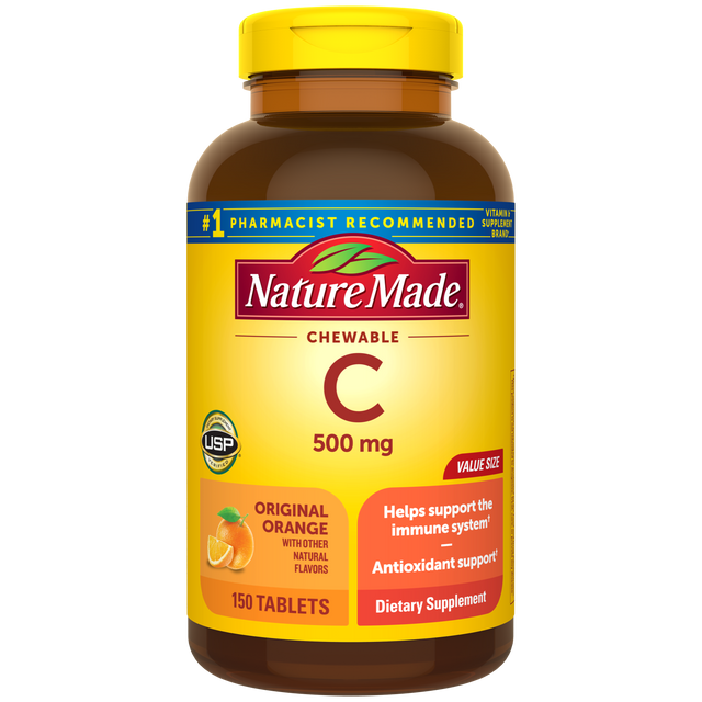 Chewable Vitamin C 500 mg Tablets