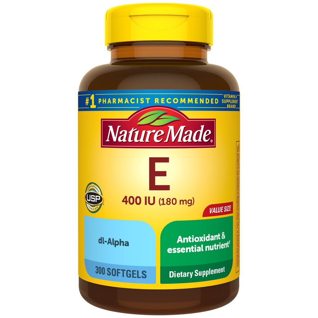 Vitamin E 400 IU (180 mg) dl-Alpha Softgels