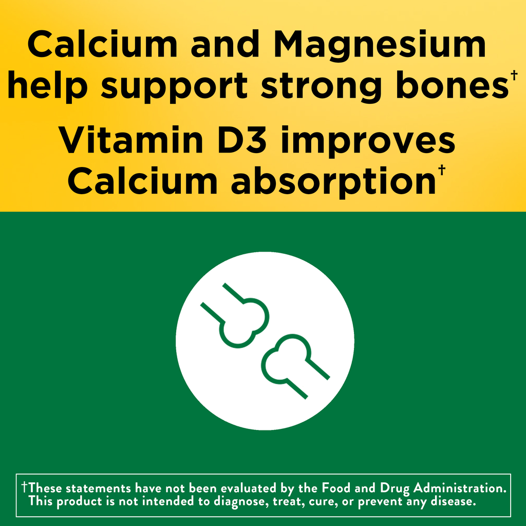 Calcium, Magnesium and Zinc with Vitamin D3 Tablets