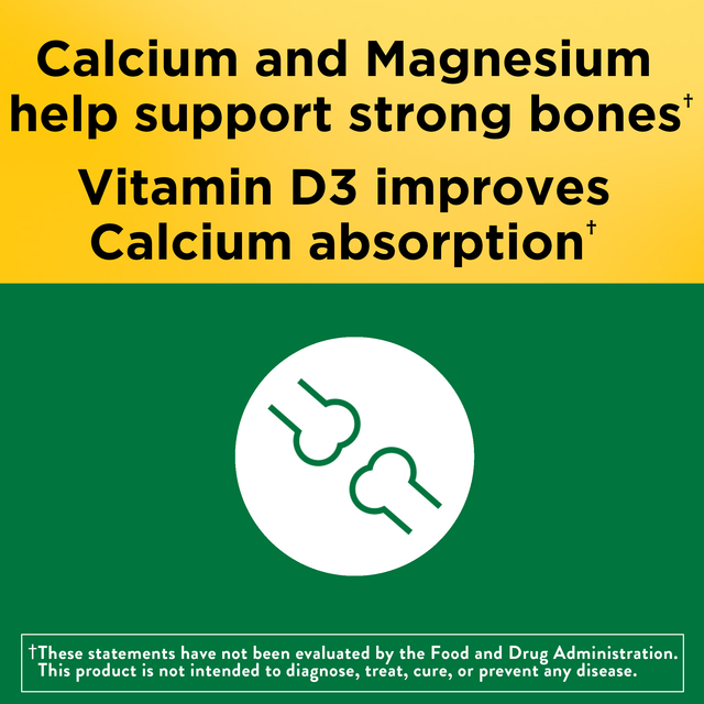 Calcium, Magnesium and Zinc with Vitamin D3 Tablets