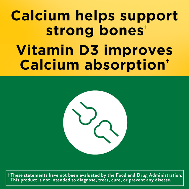 Calcium 500 mg with Vitamin D3 Tablets