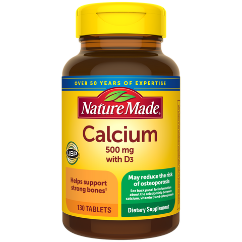 Calcium 500 mg with Vitamin D3 Tablets