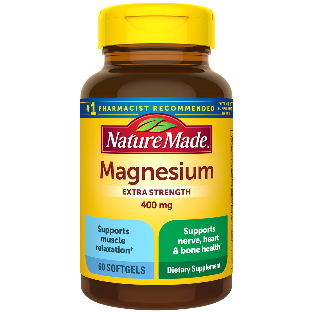 Magnesium Extra Strength 400 mg Softgels