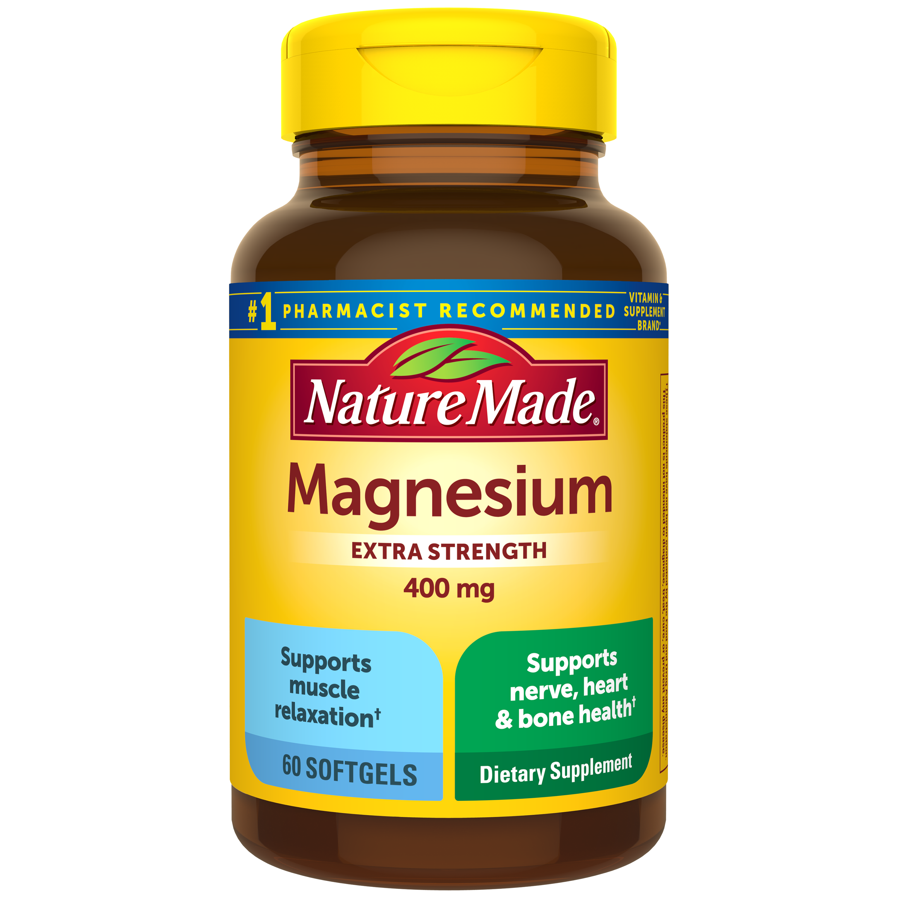 Magnesium Extra Strength 400 mg Softgels