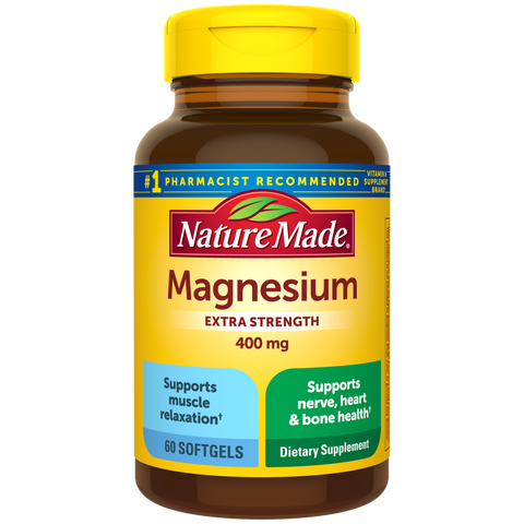 Magnesium Extra Strength 400 mg Softgels
