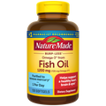 Burp-Less♦ Omega-3 From Fish Oil 1200 mg Softgels, One Per Day