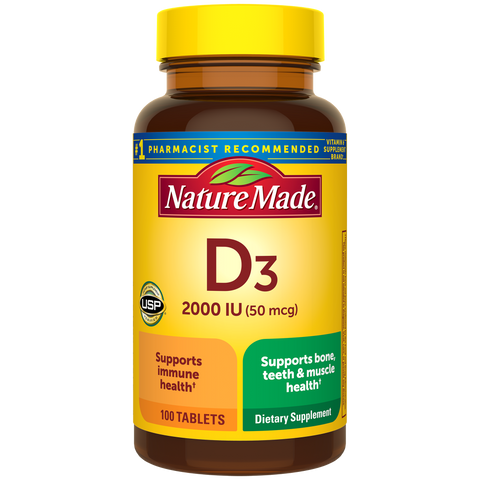 Vitamin D3 2000 IU (50 mcg) Tablets