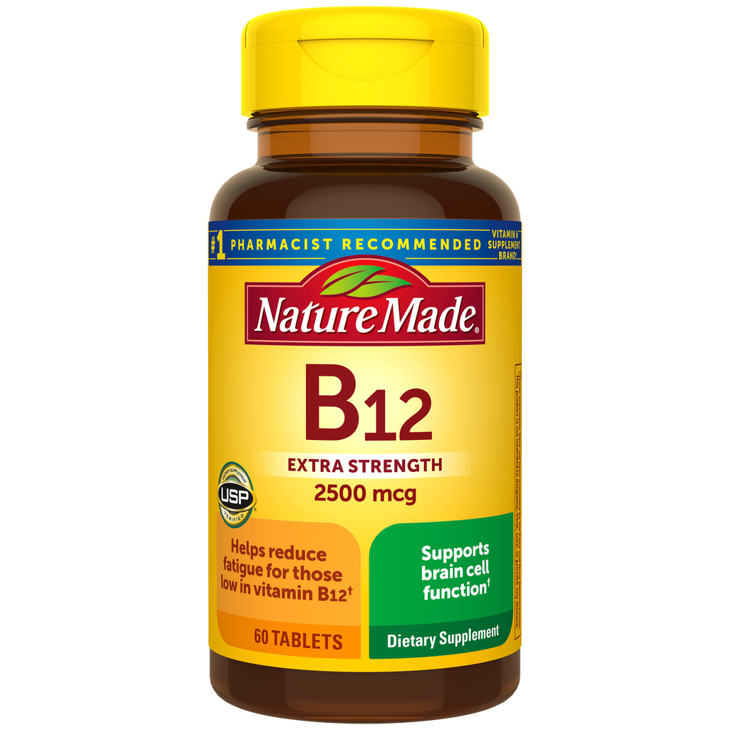 Vitamin B12 Extra Strength 2500 mcg Tablets