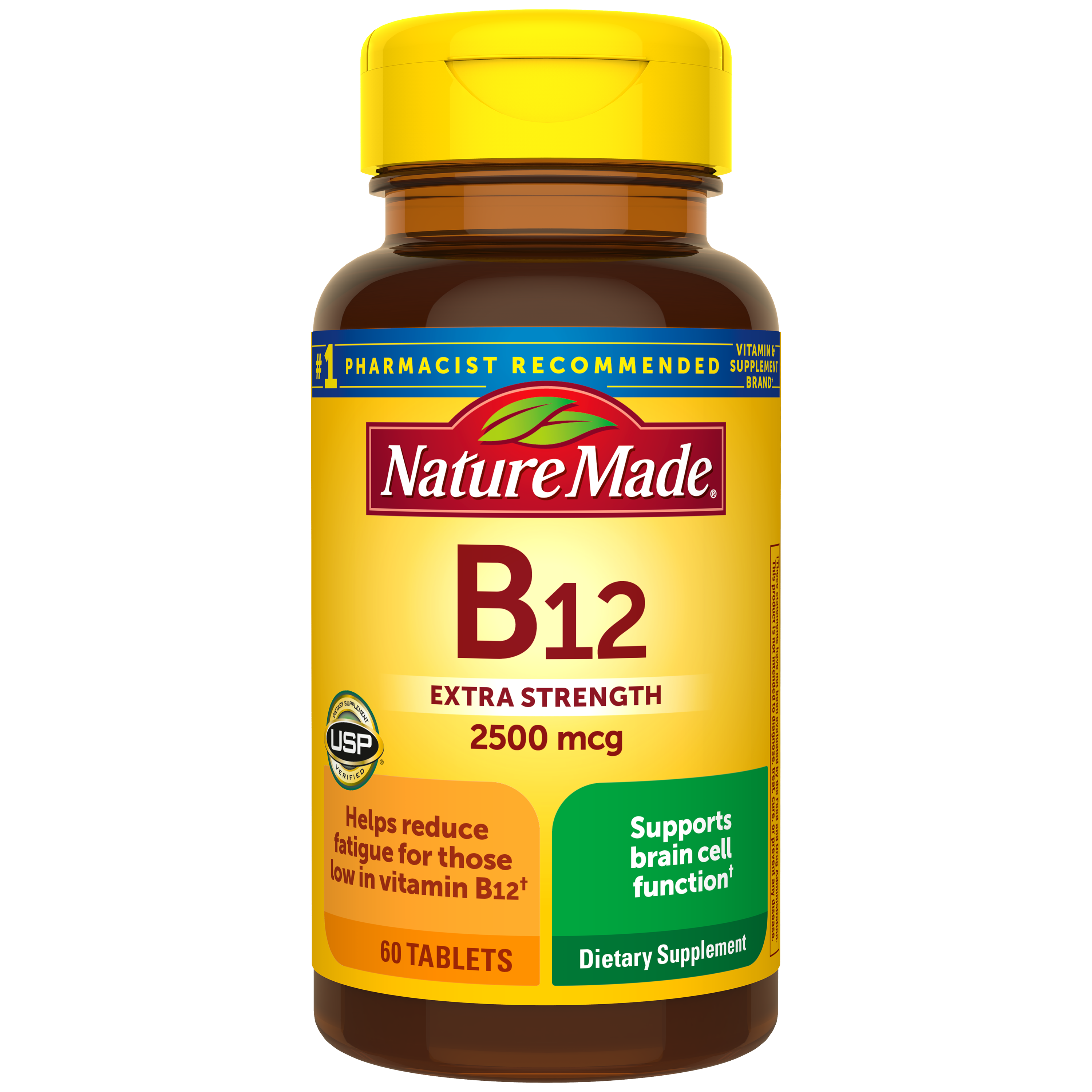 Vitamin B12 Extra Strength 2500 mcg Tablets