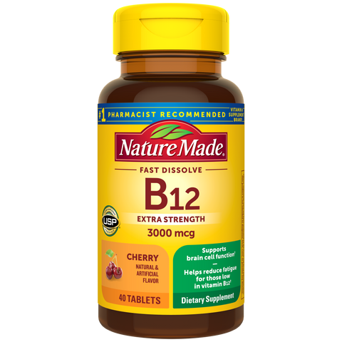 Vitamin B12 3000 mcg Fast Dissolve Tablets