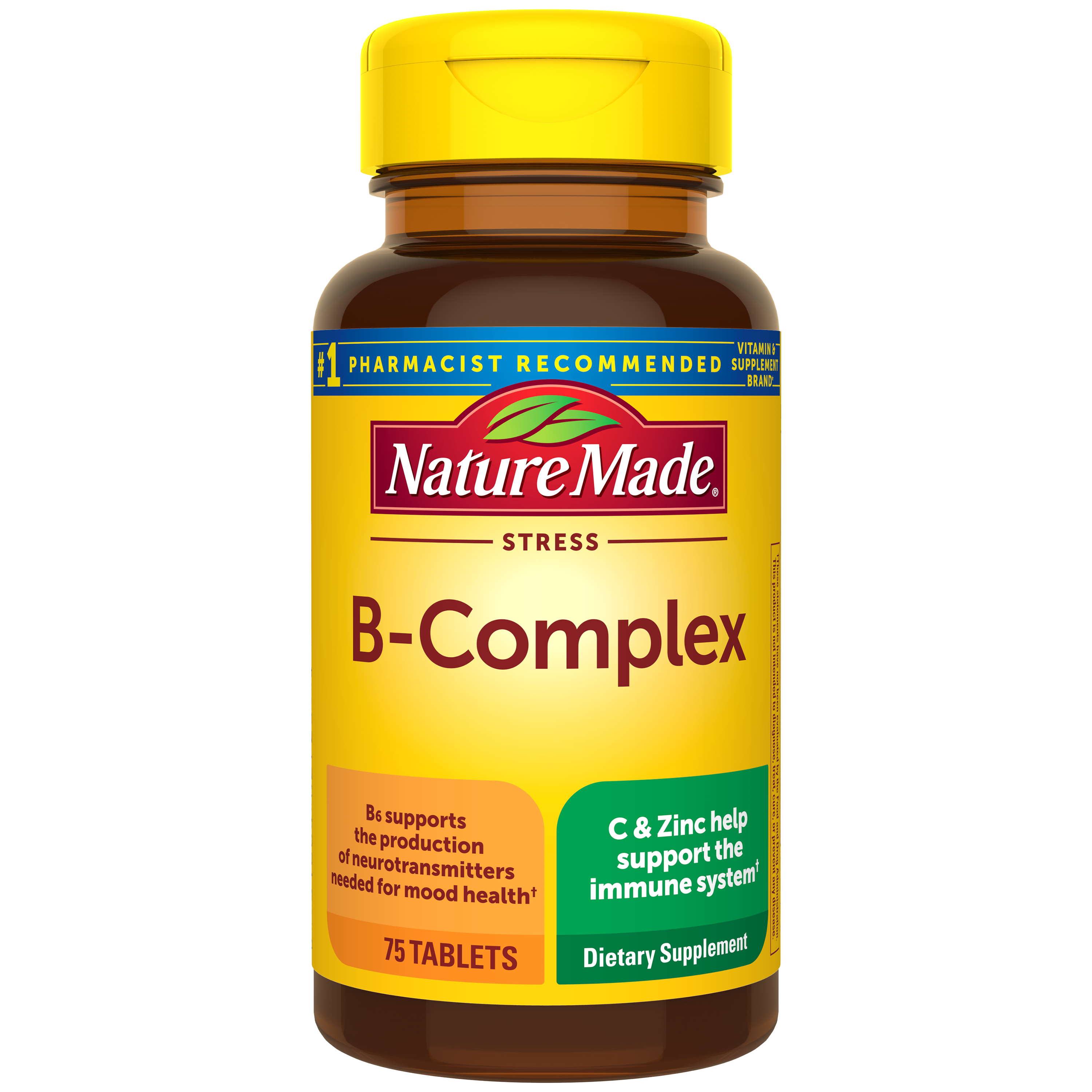 Stress B-Complex with Vitamin C and Zinc Tablets