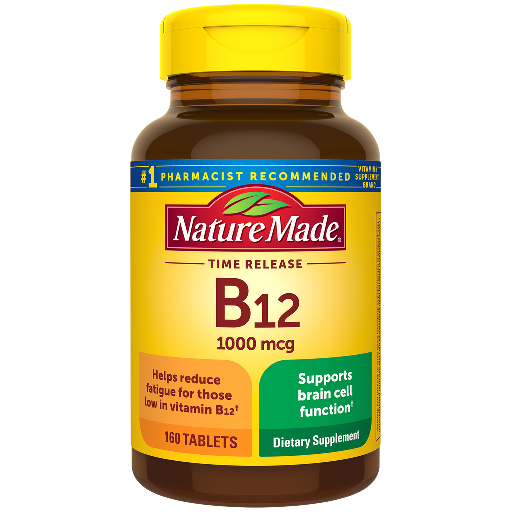 Vitamin B12 Time Release 1000 mcg Tablets