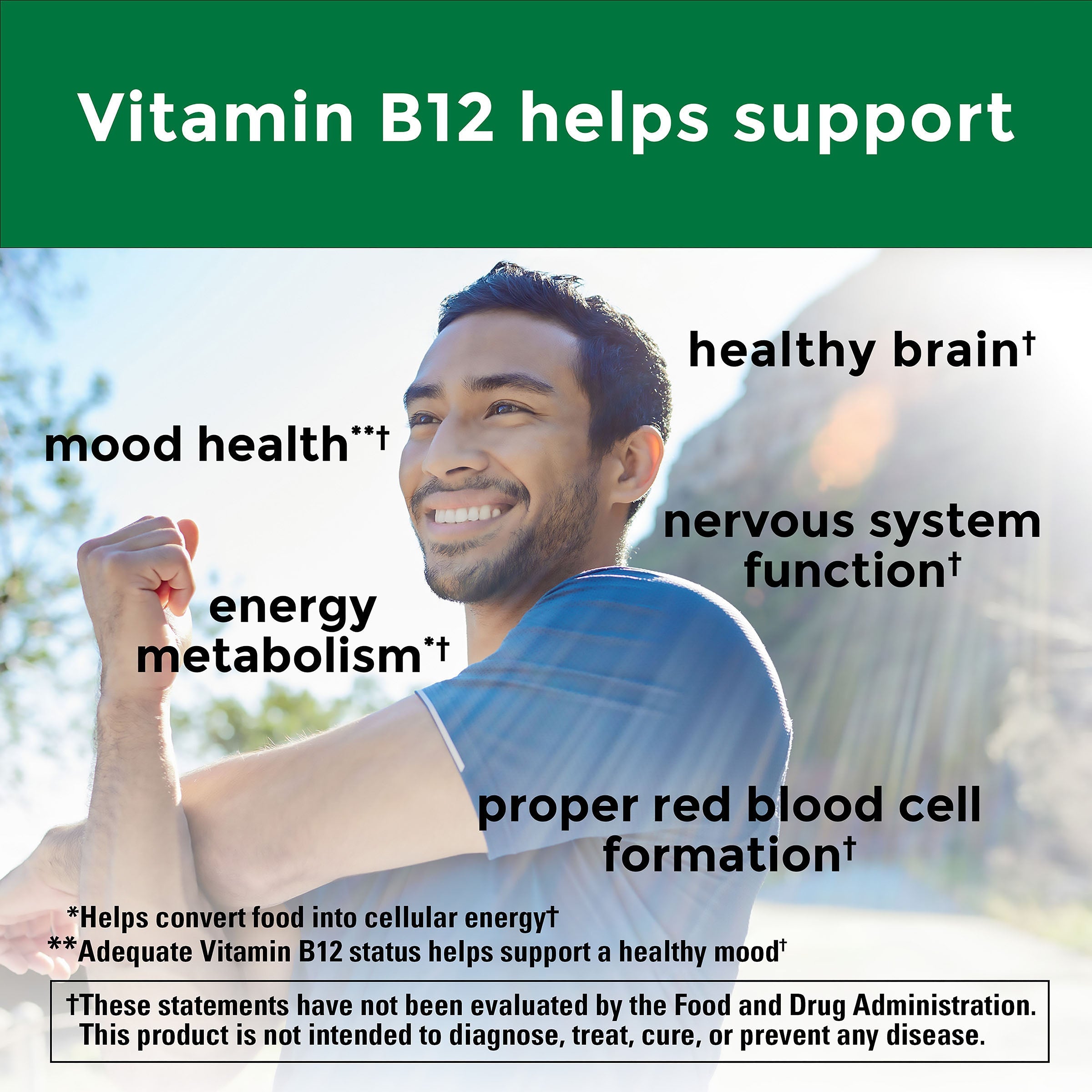 Vitamin B12 1000 mcg Fast Dissolve Tablets