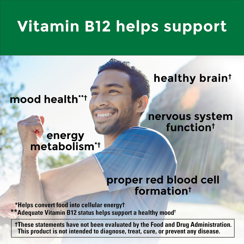 Vitamin B12 3000 mcg Fast Dissolve Tablets