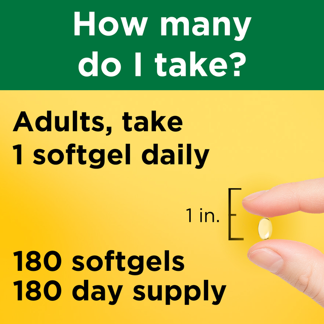 Vitamin D3 Extra Strength 5000 IU (125 mcg) Softgels