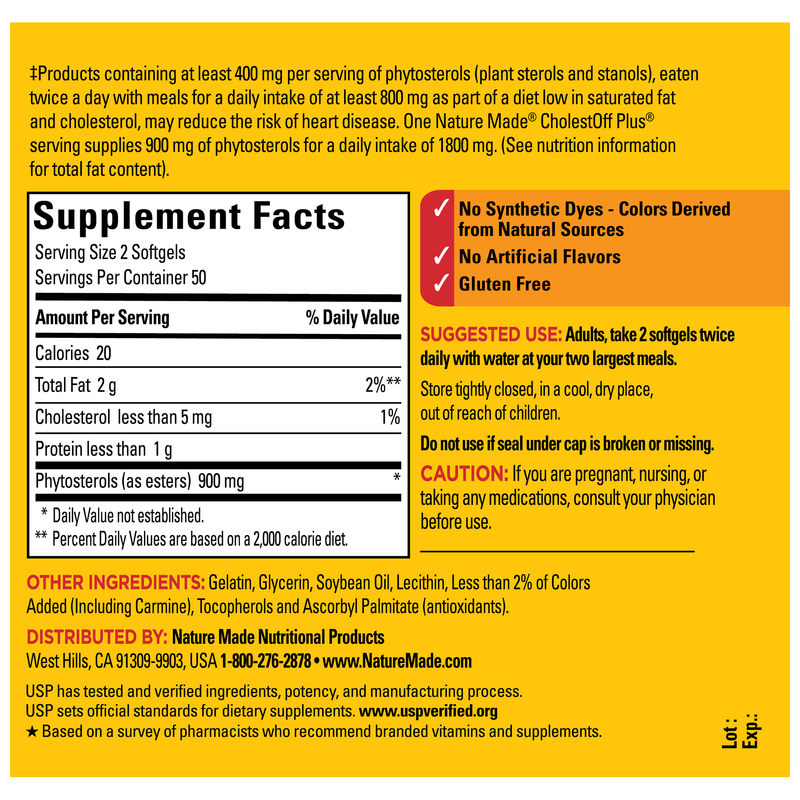 CholestOff Plus® Softgels