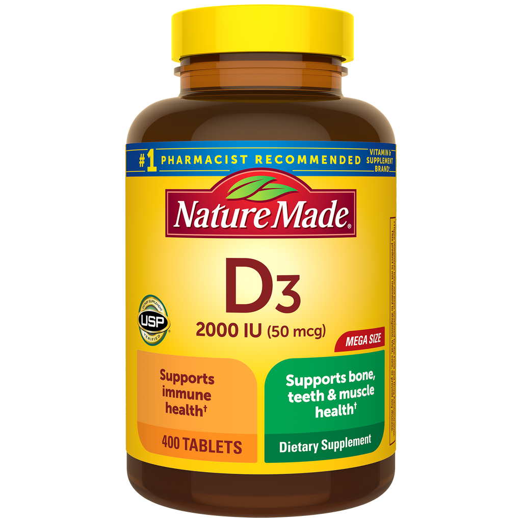 Vitamin D3 2000 IU (50 mcg) Tablets