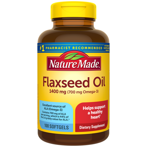 Flaxseed Oil 1400 mg Softgels