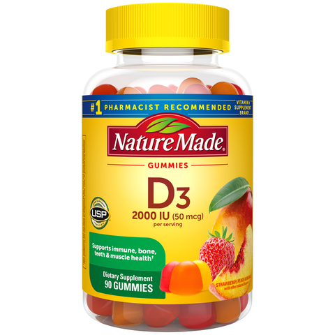 Vitamin D3 2000 IU (50 mcg) Gummies