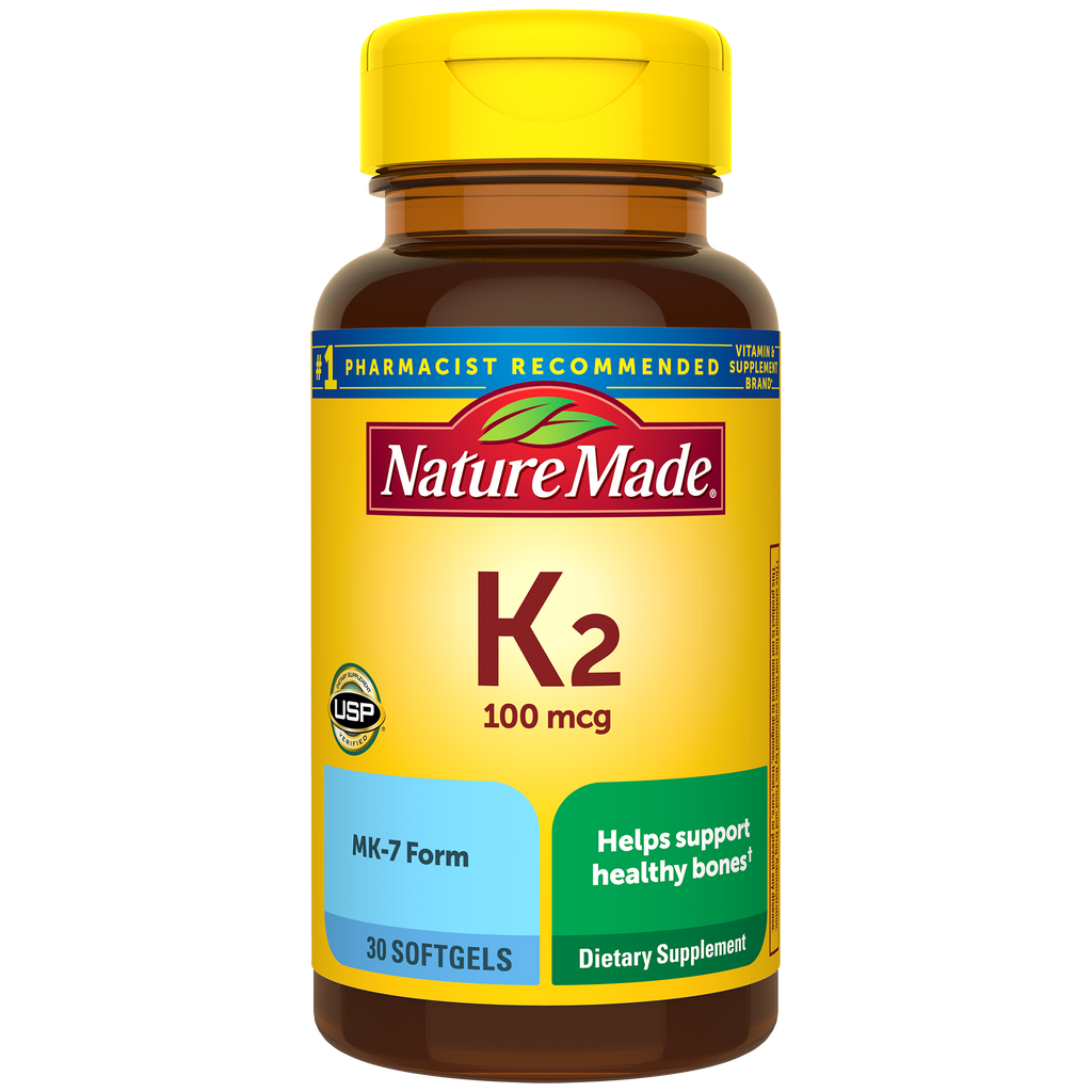 Vitamin K2 100 mcg Softgels