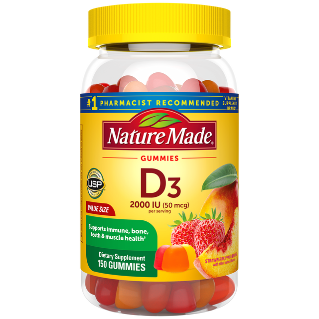 Vitamin D3 2000 IU (50 mcg) Gummies