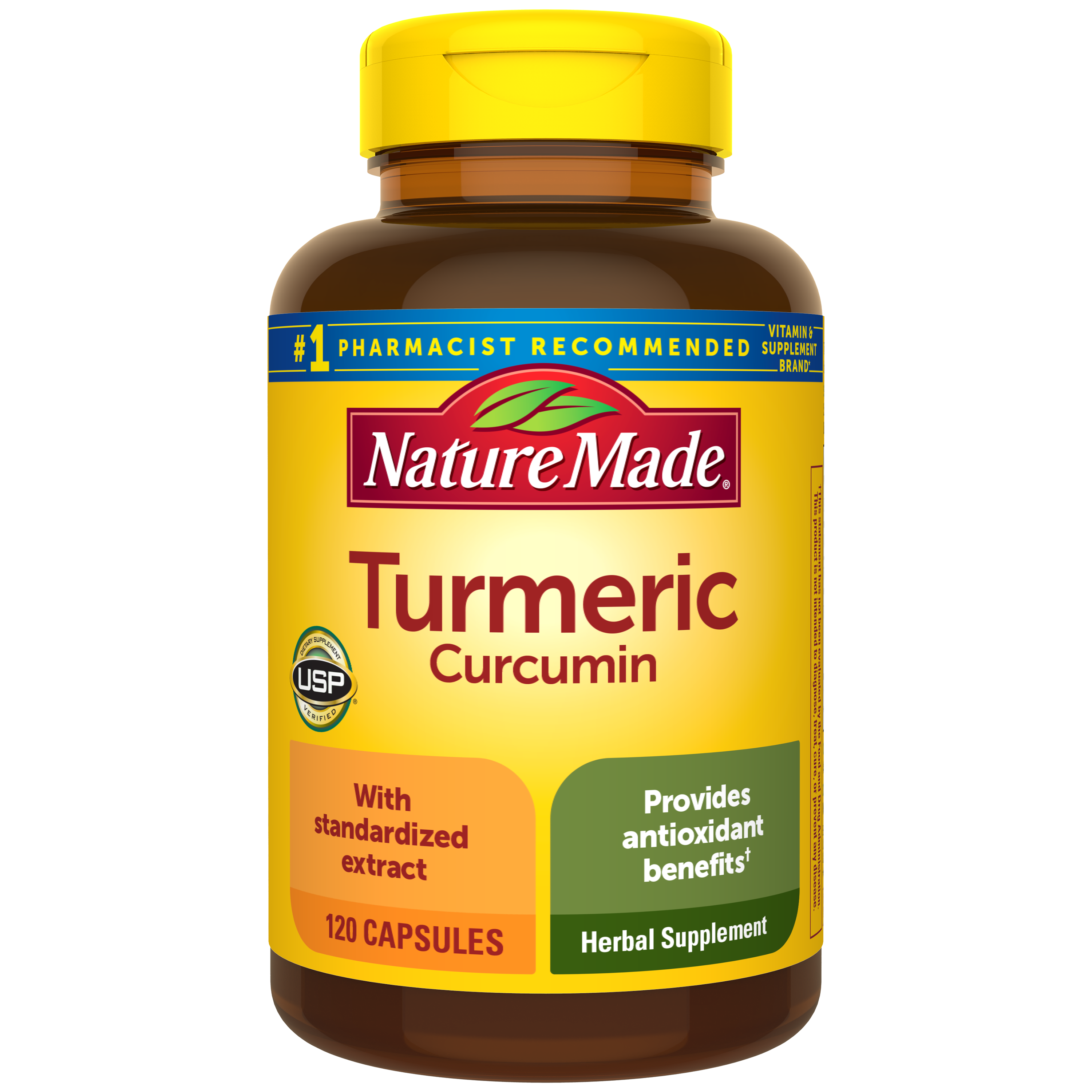 500 mg Turmeric Curcumin Capsules