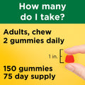 Vitamin D Extra Strength 5000 IU (125 mcg) Gummies